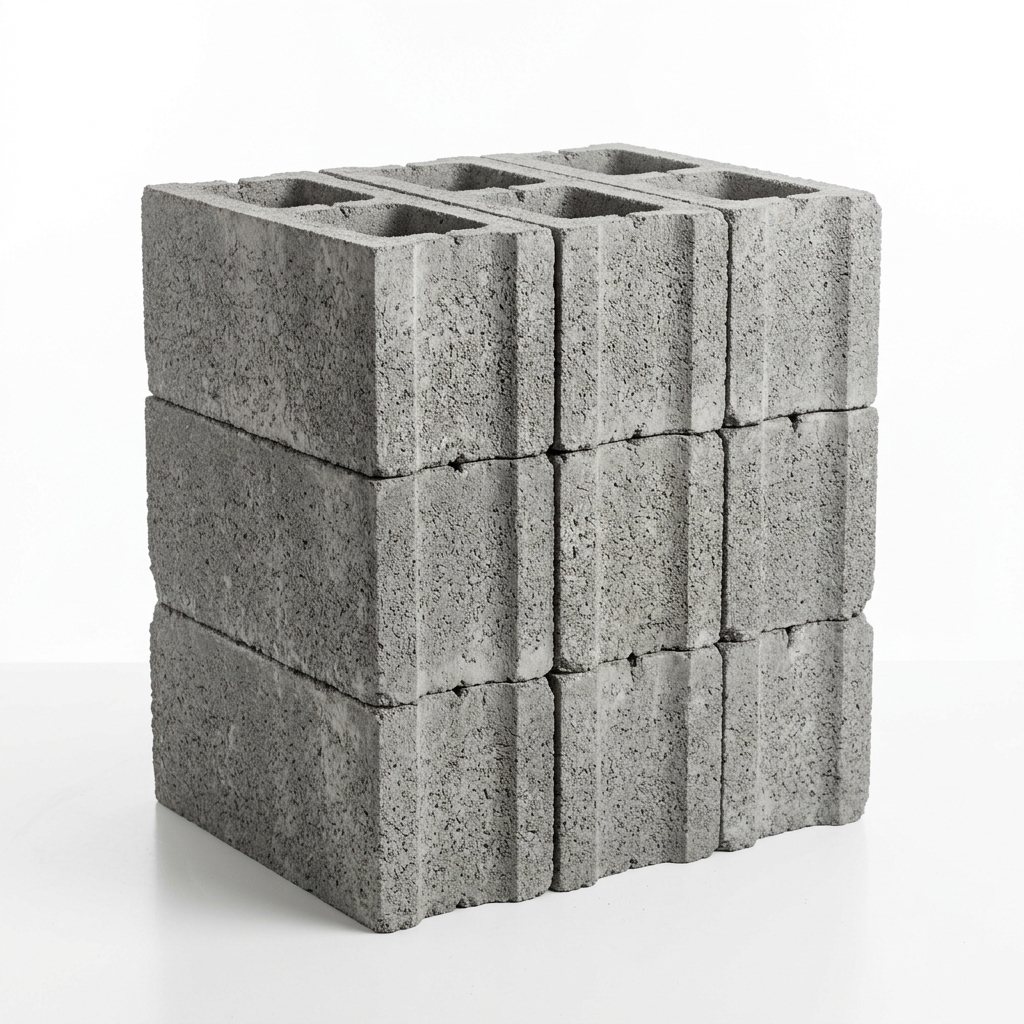 Standard Hollow Concrete Building Blocks 15cm