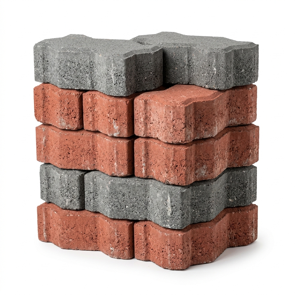 Interlocking Concrete Paving Blocks (Per m²)