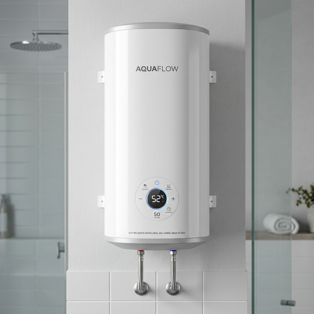 AquaFlow Electric Storage Water Heater 50 Liters